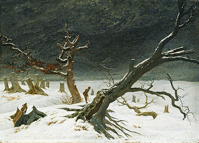 Winter Landscape Caspar David Friedrich